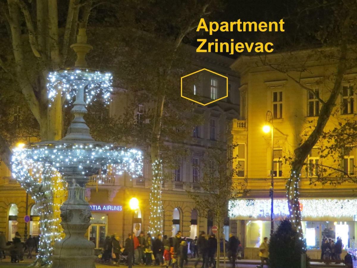 Apartment Zrinjevac Zagreb Eksteriør billede